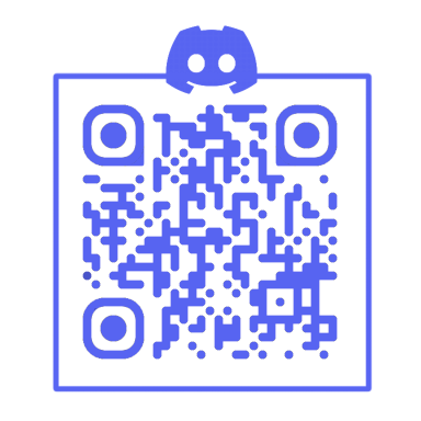 a QR code linking to the official Primal Rumble® discord server